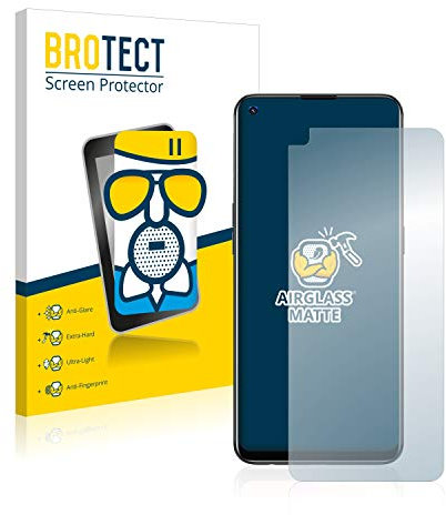 BROTECT Protector Pantalla Mate Cristal para Oppo A94 5G Protección Anti-Reflejos