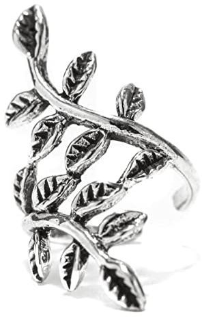 Windalf Elfen Ohrklemme FAIRYTALE 23 mm Blumen Ohrschmuck Boho 925 Sterlingsilber