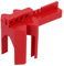 01 02 015 Tagout valvola a sfera, blocco valvola regolabile Resistente alla ruggine resistente agli urti con lucchetto da 38 mm per DN8-DN50 per l'industria chimica