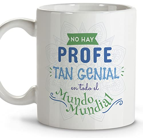 Cadeaux enseignants pour enfants Mug Professeur Cadeaux originaux pour enseignants Tasse en céramique Plusieurs motifs PROFE GENIAL