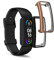 kwmobile 2X Schutzhülle kompatibel mit Fitbit Inspire 3 / Inspire 2 / Ace 3 Hülle - Fullbody Cover Set aus Silikon - Schwarz Rosegold
