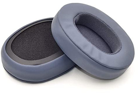 Hesh3 Earpads Replacement Protein Leather Ear Pads Cushions Cover Repair Parts Compatible with Skullcandy Crusher Evo Hesh 3 3.0 Hesh3 Venue Wireless ANC Over-Ear Headphones (Blue)