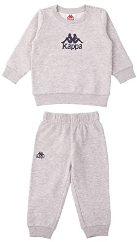 Kappa Kinder Jogginganzug Sweatsuit 709486M schwarz