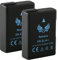 SK Lot de 2 batteries de rechange pour Nikon EN-EL14 | 1300 mAh | EN-EL14A pour Nikon D3100 D3200 D3400 D3500 D5100 D5300 D5500 D5600 DF // CoolPix P7100 P77000 P780. 0