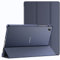 JETech Custodia per Samsung Galaxy Tab A7 Lite 8,7 Pollici 2021 (SM-T227/T225/T220), NON PER Galaxy Tab A7, Sottile Traslucida Posteriore Trifold Folio Supporto Protettiva Tablet Cover (Navy)