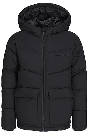 JACK & JONES Boy Steppjacke Steppjacke Junior 12238849 ,Schwarz ,XXL