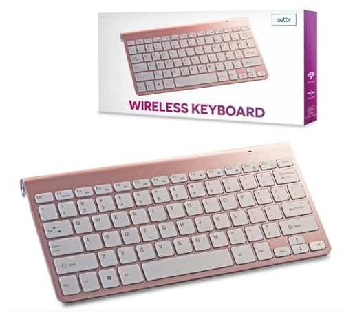Wireless Keyboard Setty Rose Gold