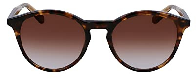 Calvin Klein CK23510S 220 Brown Havana Sunglasses Unisex Acetato, P-3, 52