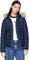 Tommy Jeans Donna Piumino Basic Hooded Down Jacket con Cappuccio, Blu (Dark Night Navy), M