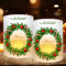 Tixlux 12 Stück Windlicht Tischdeko Weihnachten, mit Marry Christmas, für Weihnachtsdeko, Weihnachten Deko Set, Weinachtsdekorationen für Teelichter & Kerzen