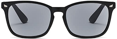 ABETOS Sonnenbrille Lesebrille Damen Herren Getönte Lesebrillen mit Sonnenschutz Klassischer Lesehilfe Sehhilfe mit Sehstärke 1.0+ 1.5+ 2.0+ 2.5+ 3.0+, Mattes Schwarz+1.5