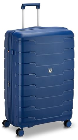 RONCATO Skyline 2.0 Großer Koffer 79 cm Erweiterbar - Nachtblau