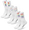 Made by Nami 3 Paar Regenbogen Socken LGBTQ Accessoires Gay Lesbian Pride Outfit (DE/NL/SE/PL, Numerisch, 41, 45, Regular, Regular, Pride Set 1)