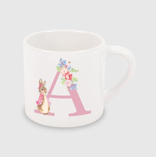 Noble & Page - Bright & Fun 6oz Polymer Unbreakable Mug - Pink - Peter Rabbit - A