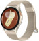 Metal Strap for Samsung Galaxy Watch 7 / 6 40mm 44mm / 6 Classic 43mm 47mm, Stainless Steel Replacement Band With Enhanced Magnet (Champagne)