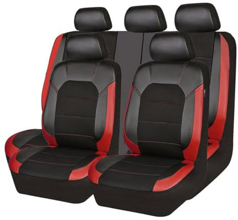 YYASWED Autositzbezüge, Für Toyota Auris Avensis Aygo Camry 40 50 2015-2018, Wasserdichter rutschfeste, Strapazierfähige, Atmungsaktiv Auto Sitzschoner Sitzbezüge,A
