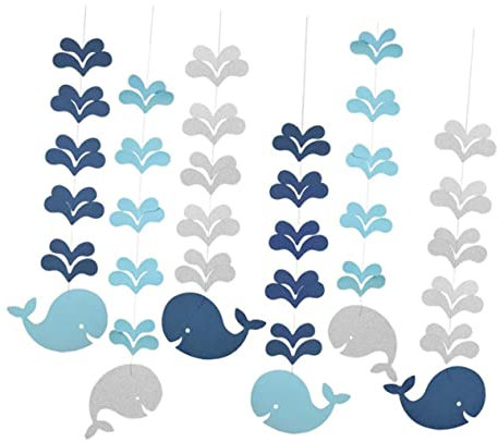 WHAMVOX Dekoratives Decken-hängeset Für Klassenzimmer 6-teilig Wal- Kindergarten-Dekorationen Schulzimmer-