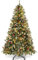 YITAHOME 182cm Künstlicher Weihnachtsbaum, Vorgeschmückt mit Schnee & 250 LED Beleuchtung, 58 Kiefernzapfen, 58 Beeren, ca. 818 Spitzen, Tannenbaum mit Klappsystem & Metallständer, 182 x Φ95cm