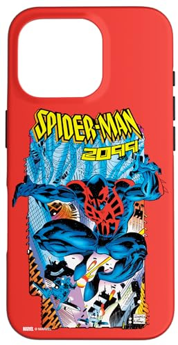 Marvel Comics Spider-Man 2099 Comic Cover 90er Jahre Hülle für iPhone 16 Pro