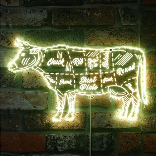 ADVPRO RGB, dynamisches Glam-LED-Schild, Cut-to-Edge-Form, intelligente 3D-Wanddekoration, mehrfarbig, dynamische Beschilderung st06s86-fnd-i0257-c