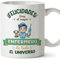 MUGFFINS Tazas para ENFERMERO hombre - En Español - Mejor Universo Trofeo - 11 oz / 330 ml - Regalo original y divertido