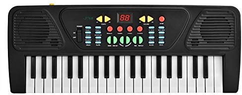 37Key Electric Piano Keyboard Kids Digital Instrument Toy with Microphone Battery Powered. to. Piano. The. Keyboard. as. emotions.. 5. Microphone.. Kids. their. Help. eye. into.