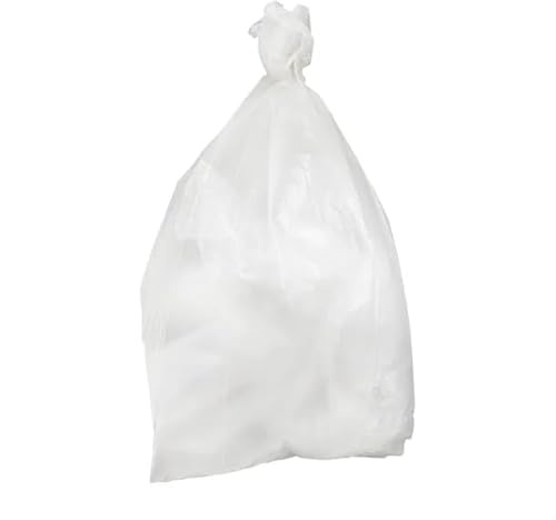 Jantex Mittelschwere Müllsäcke, transparent, 90 l, 200 Stück