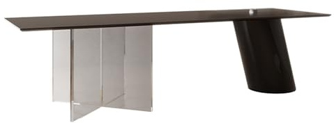 ZENGXJYCQINGJIANG Gaming Desk Solid Wood Laptop PC Desk Study Office, Modern Black Writing Table with Lift Socket for Home(XL)