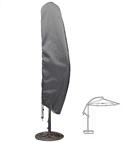 HENTEX Sonnenschirm Schutzhülle, Mit faltbaren geliefert Fiberglasstab, Ampelschirm Wasserdichtes, Atmungsaktives Ø 300cm,240x68cm