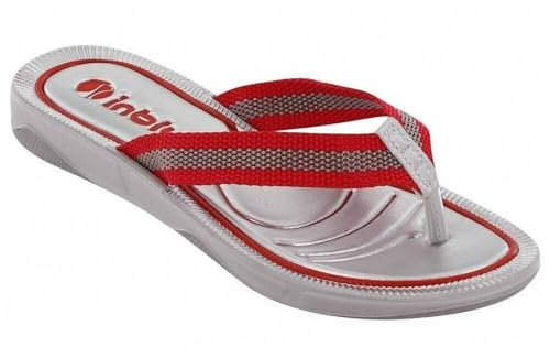 inblu Damen Dodo Flipflop, rot, 39 EU