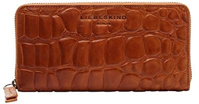 Liebeskind Berlin Malibu Gigi Geldbörse, Large (10 cm x 19 cm x 2cm), golden Amber