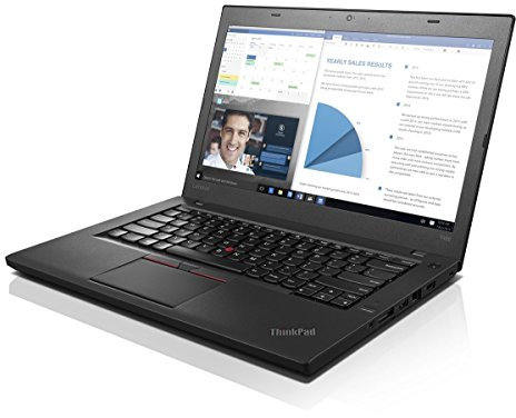 Lenovo ThinkPad T460 i5-6200 2.3GHz 8GB RAM, 256GB SSD DVDRW 14.1 1920 x 1080 (Full HD) LCD Webcam Windows 10 Pro 64 bit WiFi (Renewed)