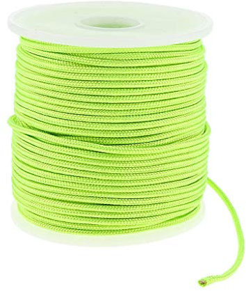 2mm 50m Paracord 6-Strand Parachute Cord Tie Down Rope Outdoor Tent Guy Line Camping Accessories green