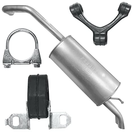 Ferroz Endschalldämpfer Auspuff Endtopf für 1.4 TDI 1.9 SDI 1.9 TDI Cordoba 2 II Fabia I 1 6Y Fabia 2 II 5J Kombi