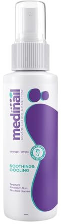 Medinail Fungus Spray, Advanced Foot and Nail Spray, Nail Fungus Treatment for Toenail and Nail Strengthener, 3.38 Fl Oz (Pack of 1)