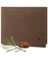 Wolfstrøm Geldbörse Herren Leder 'Nørge XL' – Tri-Fold Herren-Portemonnaie RFID-Blocker – 8 Karten-Fach, Ausweis-Fach, 2X Großes Zusatzfach, Scheinfach, Kleingeldfach – Vintage Brown