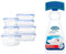 Amazon Basics Airtight Glass Food Storage Container Set with BPA-Free & Locking Plastic Lids & Dr. Beckmann Carpet Stain Remover | Removes New and Dried-in Stains | Includes Applicator Brush