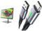 BenQ PD2725U Designer Monitor (AQCOLOR Technology, 27 inch, 4K UHD, P3 Wide Color & INIU USB C Charger Cable 2m 3.1A Type C Cable Fast Charging