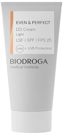 BIODROGA Medical Institute - Even & Perfect DD Cream Light LSF 25 30ml - Gesichtscreme, Teint-Optimierung, UV-Schutz, Kaschieren von Unebenheiten, Pflegecreme, Parabenfrei, Silikonfrei