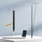 LORESJOY Rasquetas Limpiacristales para Ducha, Retráctil 153cm Rasqueta de Ducha, Rasqueta Silicona con Gancho, Rasqueta Limpiacristales Negro para Ducha, baño, Azulejos, Espejos, Ventanas