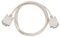 Pderlous 1,4M RS232 DB9 9 pines macho a video VGA Cable adaptador macho 15 pines gris claro