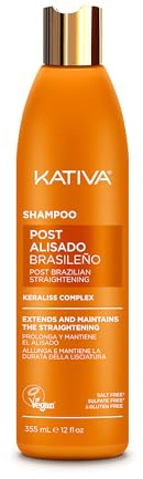 Keratin Post Alisado Shampoo 355 Ml
