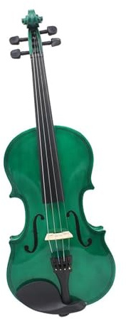 Geige 4/4 Anfänger-Schülervioline Grün(4-4 set)