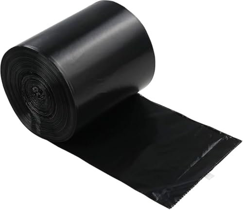 STL Lot de 20 sacs poubelle solides et sécurisés - 25 microns - 75 l - Sacs poubelle à dessus plat - Recyclés et résistants aux déchirures - 30 μm - Parfaits pour un usage quotidien, la maison, le