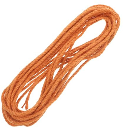 MILISTEN Natürliche Sisalwollrolle Für DIY Katzenkratzbaum Katzenkratzmatte Kletterspielzeug Katzenzubehör Orange Robust Und Vielseitig Für Anspruchsvolle Katzen