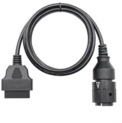 Câble adaptateur de diagnostic OBD2 10 broches vers 16 broches pour motos BMW, compatible avec et série OBDLink, 1 connecteur OBD II de 5 m