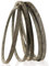XEBRAD Courroie de Tondeuse à Gazon GX10851, for John Deere, STX38, Sabre, 1438, 1538, 1642 Courroie trapézoïdale pour Tracteur de pelouse