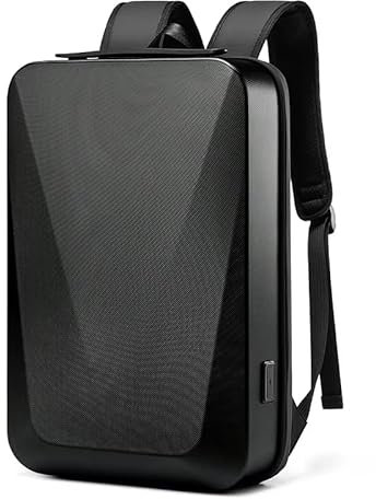 NOVARO Rucksack Herren mit Laptopfach 15,6 46x31x12 Handgepäck Laptop Rucksack 6 Fächer Laptoptasche Diebstahlsicher Wasserdicht USB-Ladeanschluss 24L Business Rucksack Arbeit Büro Schule Uni Reisen