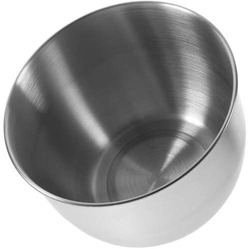 Kitchen Stainless Steel Deep Mixing Metal Bowl Baking Home Supply Food | Mixing Bowl, Washing Fruits Placement, Marinating Meat Placement, Storage between Uses, Suitable for Home, Silver Finish