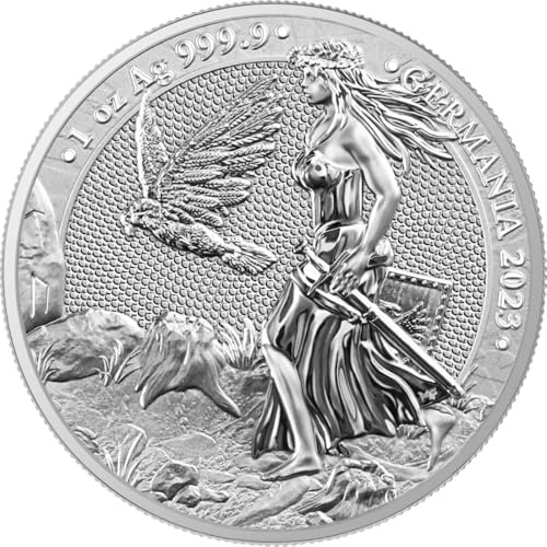 Moneda de Plata de 1 Oz Germania Mint - Germania 2023-1 Oz Plata